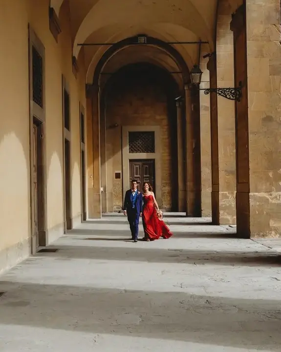Brautpaar in Florenz